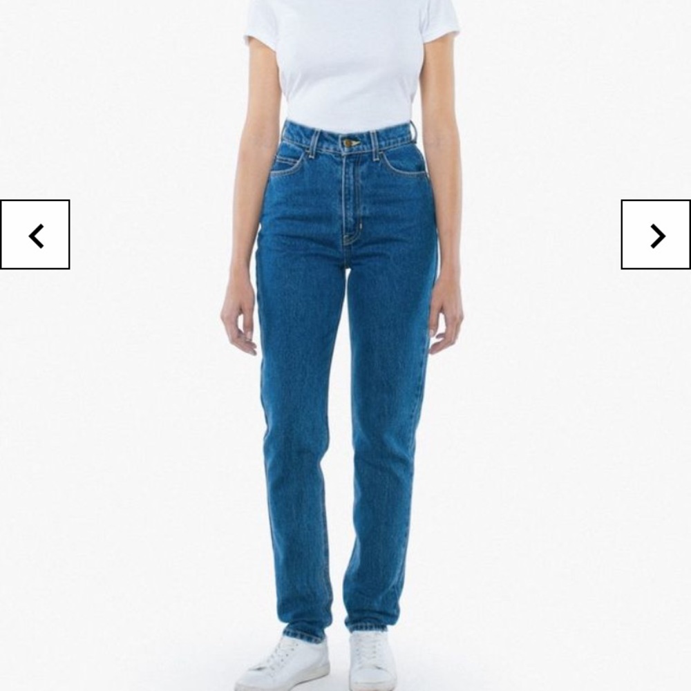 American Apparel Mom Jeans